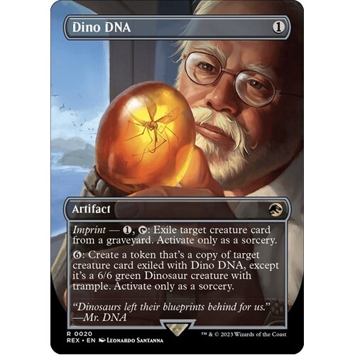 Dino DNA (Borderless) - REX