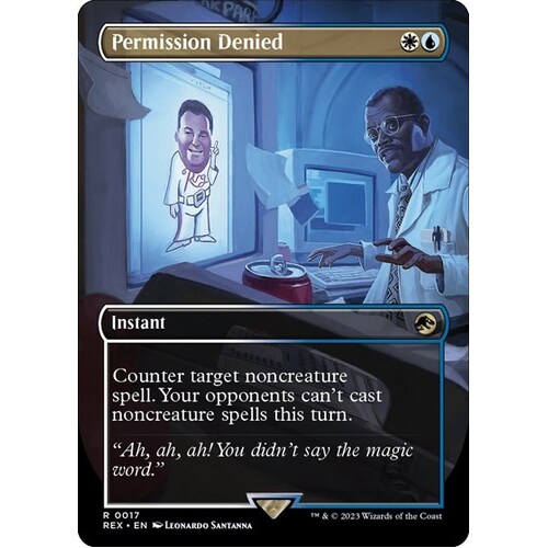 Permission Denied (Borderless) FOIL - REX