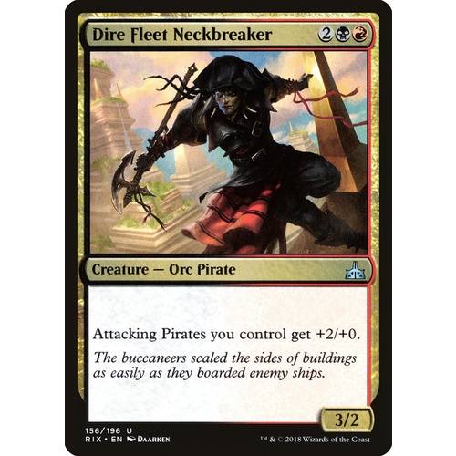 Dire Fleet Neckbreaker FOIL - RIX