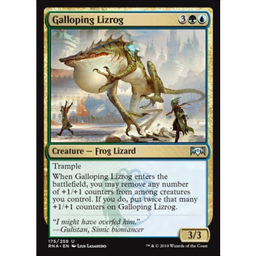 Galloping Lizrog - RNA