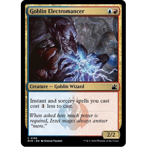 Goblin Electromancer - RVR