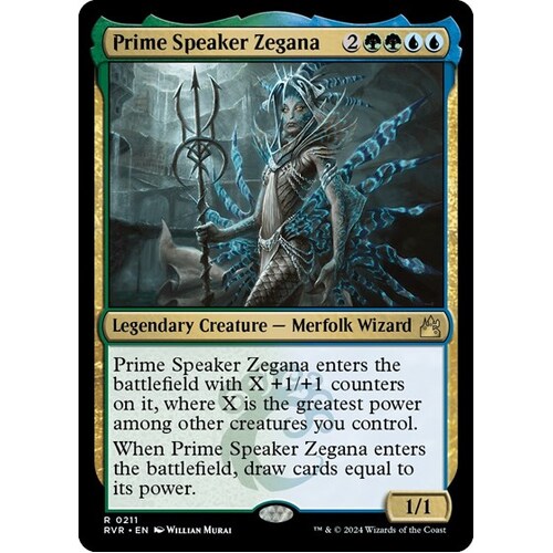 Prime Speaker Zegana - RVR