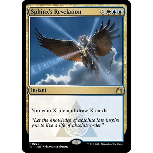 Sphinx's Revelation - RVR