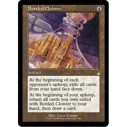 Bottled Cloister (Retro Frame) FOIL - RVR