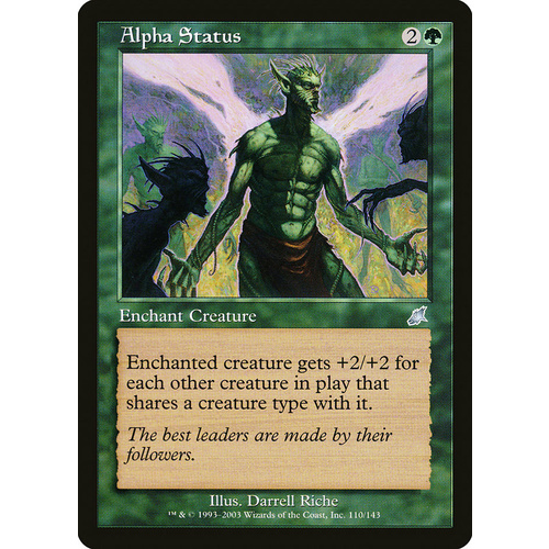 Alpha Status FOIL - SCG