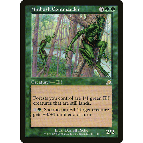 Ambush Commander FOIL - SCG