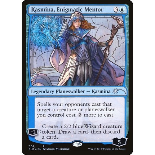 Kasmina, Enigmatic Mentor (Stained Glass) FOIL - SLD