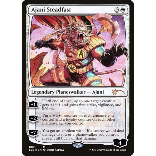 Ajani Steadfast FOIL - SLD