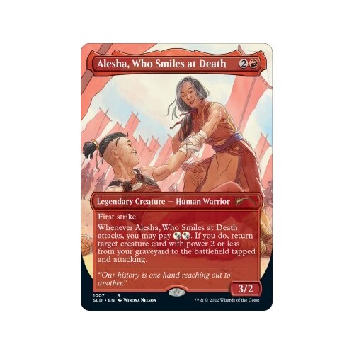 Alesha, Who Smiles at Death FOIL - SLD