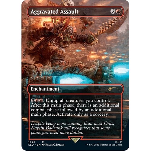 Aggravated Assault (Borderless) FOIL - SLD