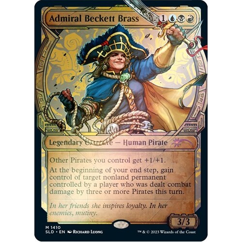 Admiral Beckett Brass (Rainbow Foil) FOIL - SLD