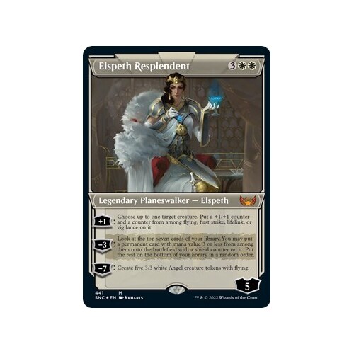 Elspeth Resplendent (Showcase) (Etched Foil) FOIL - SNC