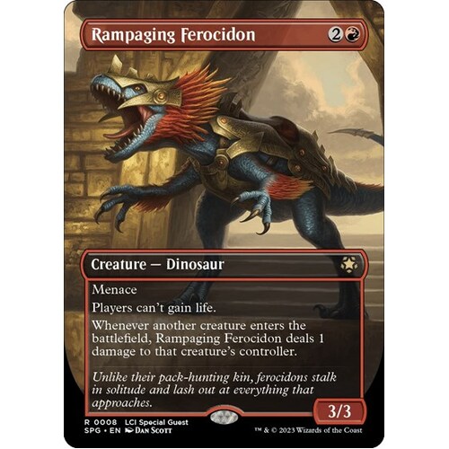 Rampaging Ferocidon (Borderless) - SPG