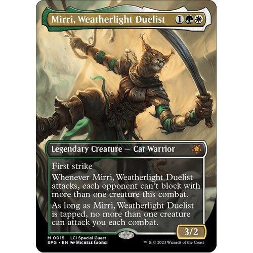 Mirri, Weatherlight Duelist (Borderless) - SPG