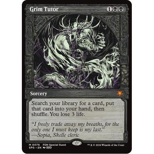 Grim Tutor (Showcase) - SPG