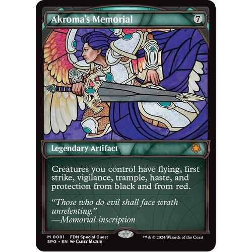 Akroma's Memorial (Showcase) FOIL - SPG