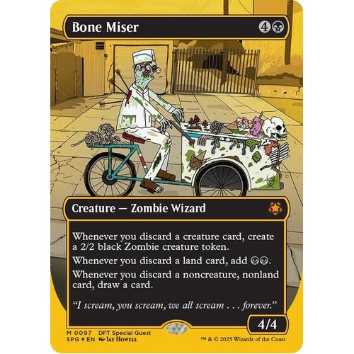 Bone Miser (Borderless) (First-Place Foil) FOIL - SPG