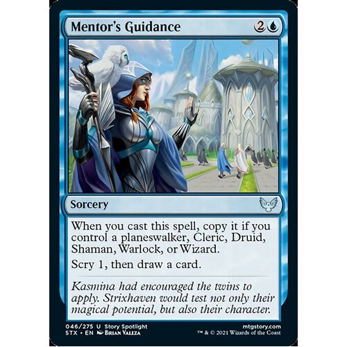 Mentor's Guidance - STX