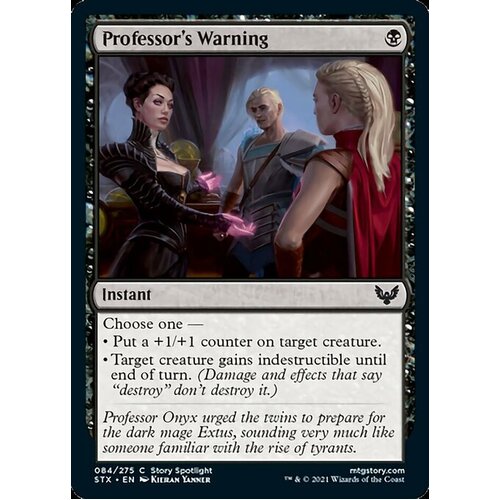 Professor's Warning FOIL - STX