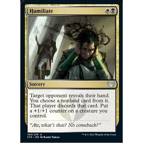 Humiliate FOIL - STX