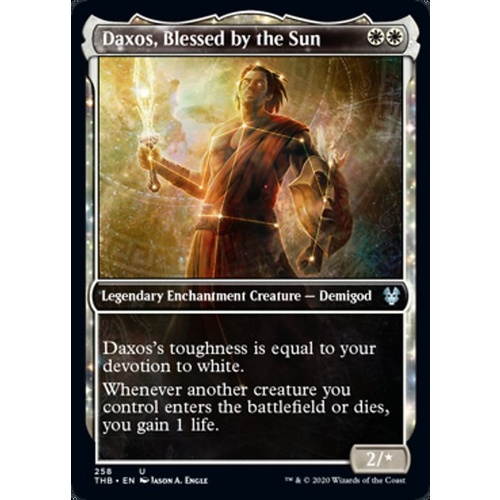 Daxos, Blessed by the Sun (Showcase) - THB