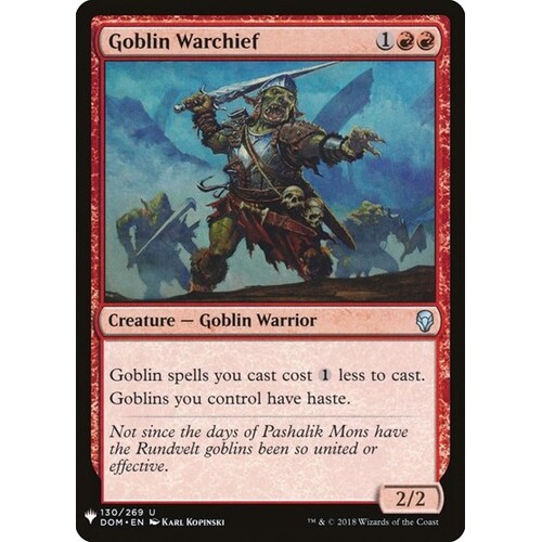 Goblin Warchief - TLP