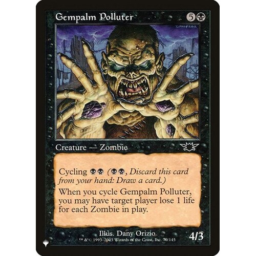 Gempalm Polluter - TLP