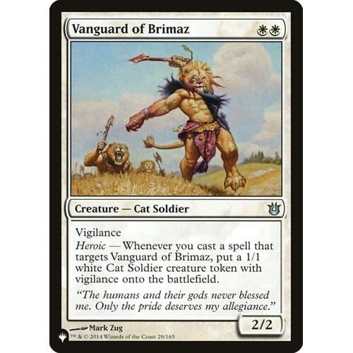 Vanguard of Brimaz - TLP