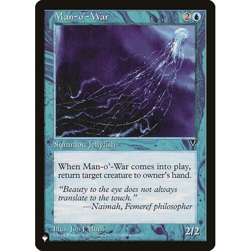 Man-o'-War (VIS) - TLP