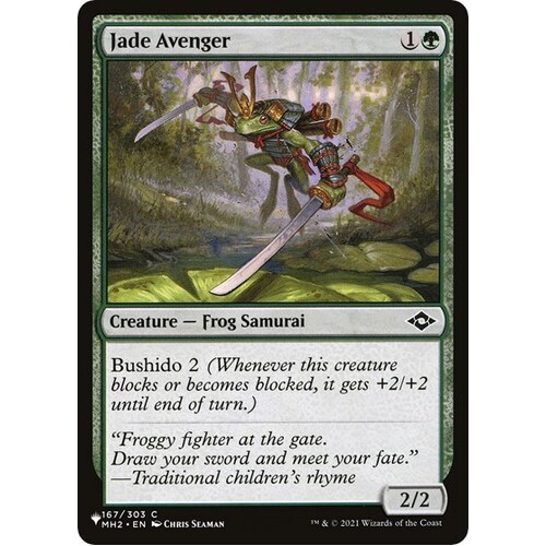 Jade Avenger - TLP