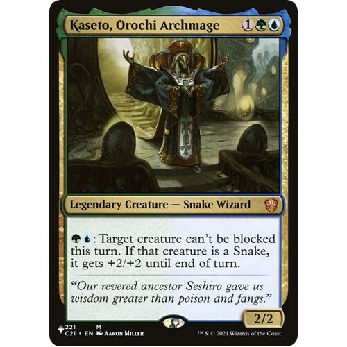 Kaseto, Orochi Archmage - TLP