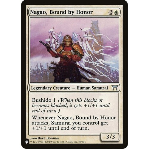 Nagao, Bound by Honor - TLP