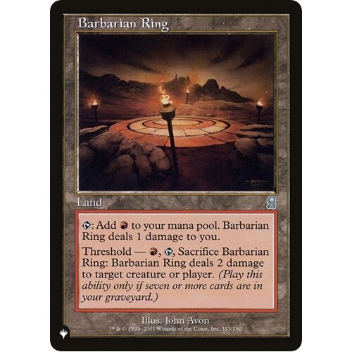 Barbarian Ring - TLP