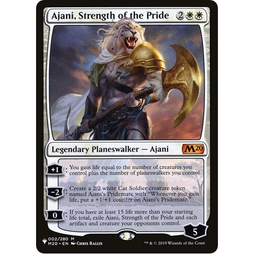 Ajani, Strength of the Pride - TLP