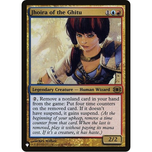 Jhoira of the Ghitu - TLP