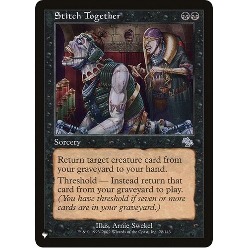 Stitch Together - TLP