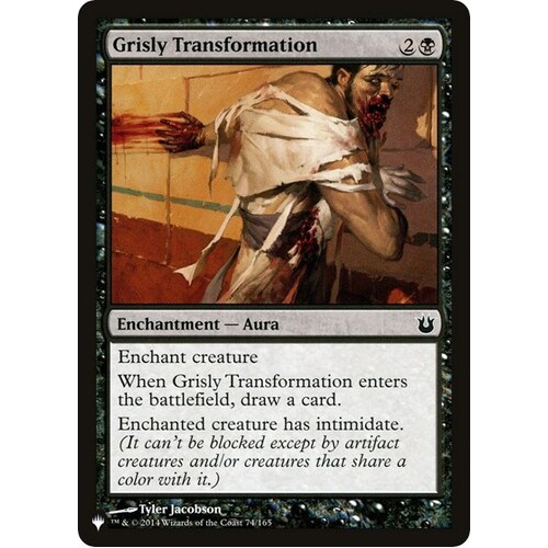 Grisly Transformation - TLP