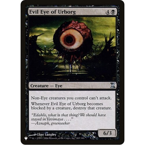 Evil Eye of Urborg - TLP