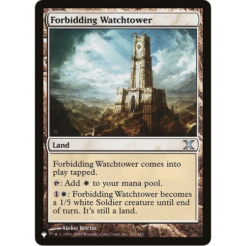 Forbidding Watchtower - TLP