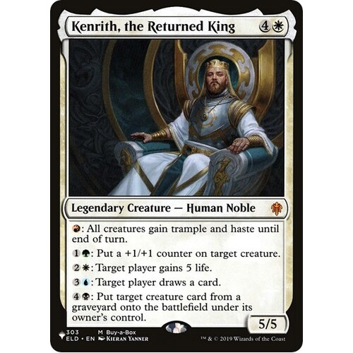 Kenrith, the Returned King - TLP