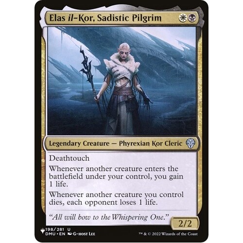 Elas il-Kor, Sadistic Pilgrim - TLP