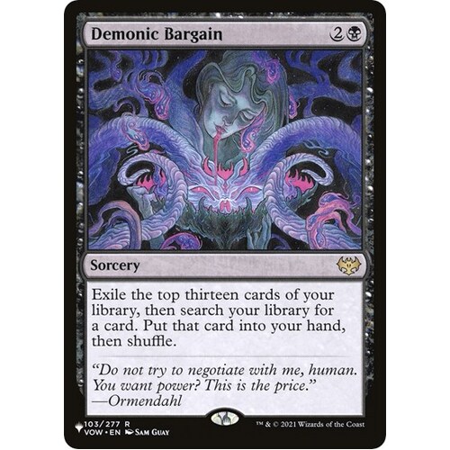 Demonic Bargain - TLP