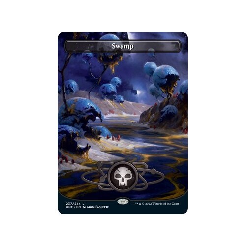 Swamp (237) (Borderless) FOIL - UNF