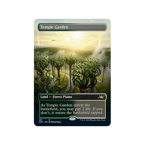 Temple Garden (Borderless) FOIL - UNF