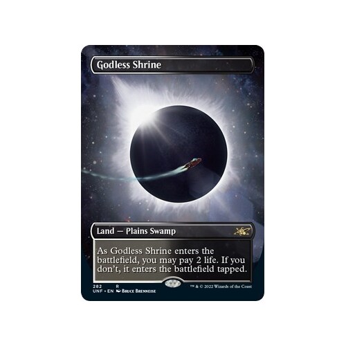 Godless Shrine (Borderless) FOIL - UNF