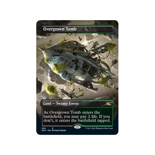 Overgrown Tomb (Borderless) FOIL - UNF