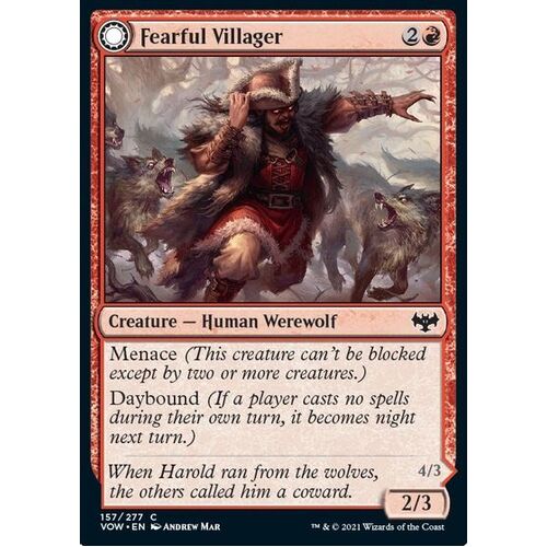 Fearful Villager - VOW