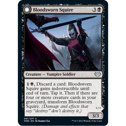 Bloodsworn Squire FOIL - VOW