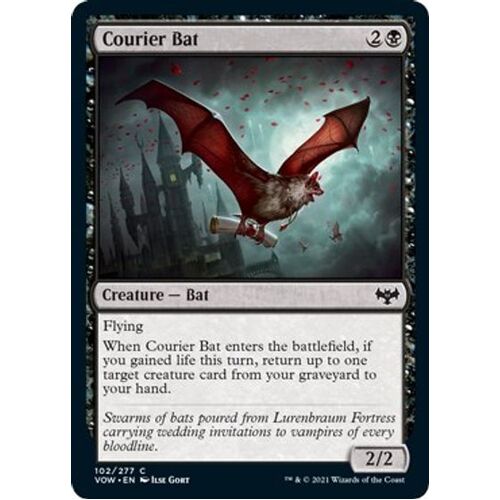 Courier Bat FOIL - VOW