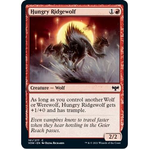 Hungry Ridgewolf FOIL - VOW